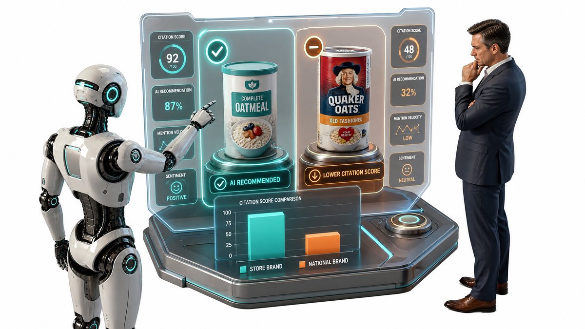 Why Are AI Engines Recommending Store Brands Over Famous Consumer Brands?
