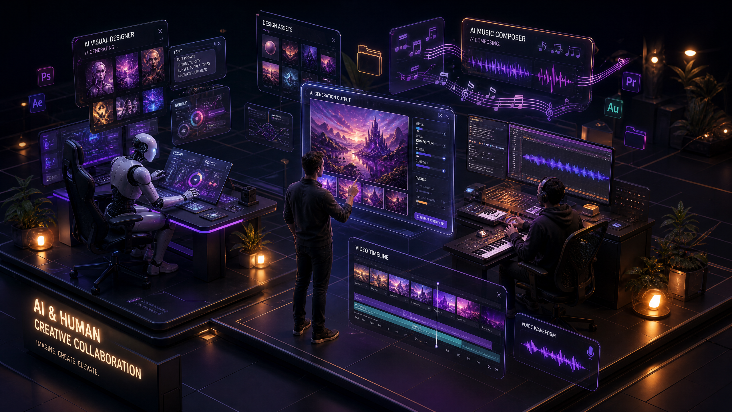 AI and the Future of Creative Work — What Happens to Human Creativity?