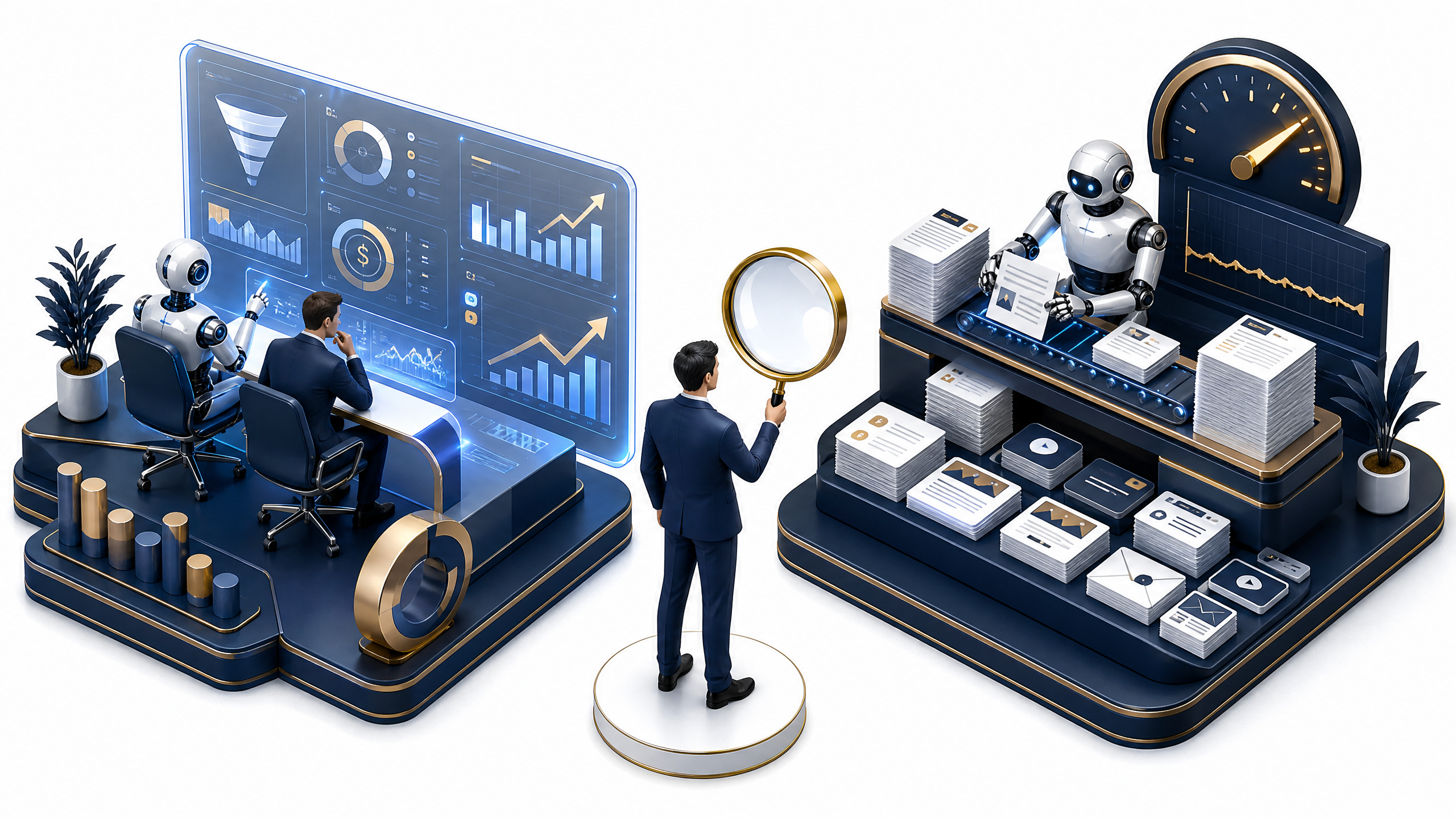 Is Your AI Marketing Agency Transforming Your Business or Just Producing Work Faster?