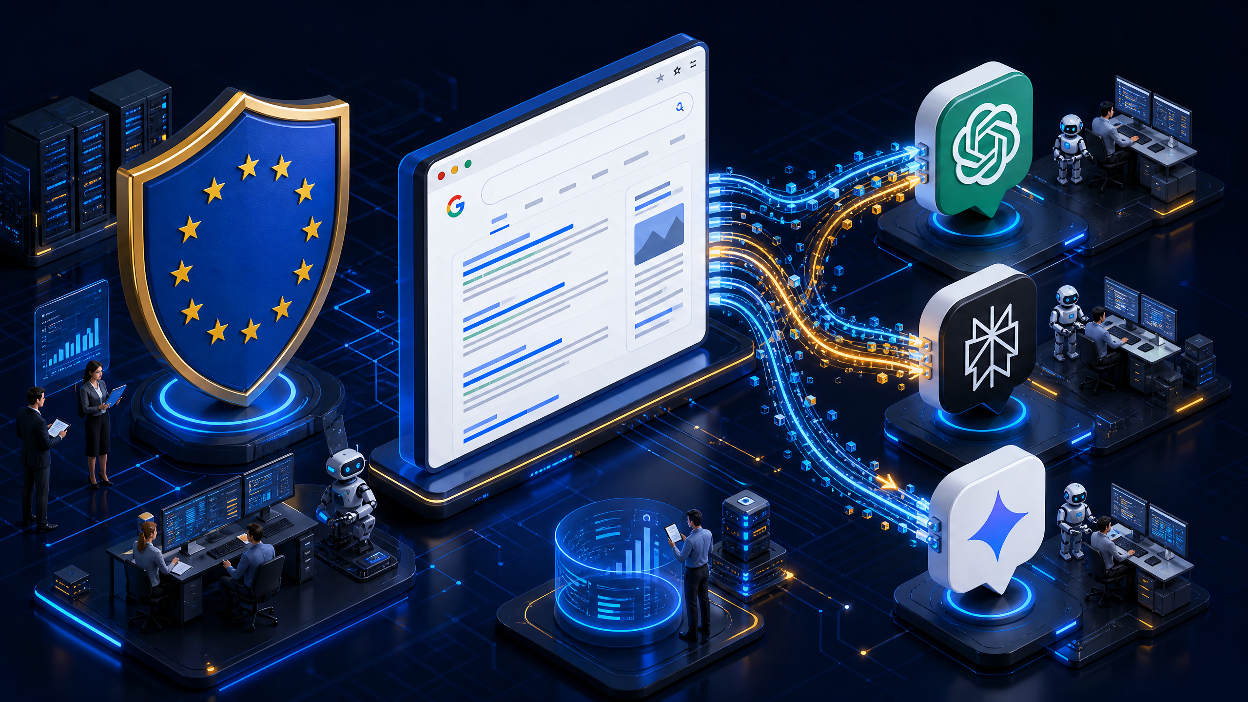 EU Forces Google to Share Search Data: What It Means for AEO and AI-Search Competition