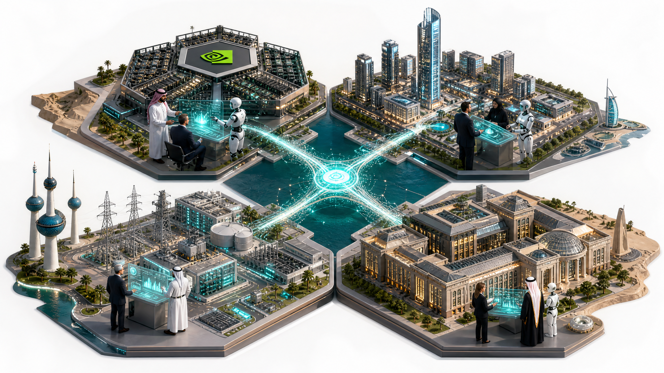 The Gulf Sovereign AI Series: HUMAIN, G42, Helix, and Qai Compared