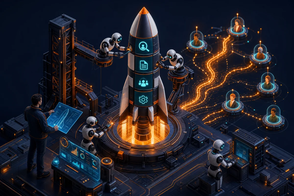 AI growth marketing strategy and GTM deployment for B2B: persona intelligence, ICP definition, agentic AI systems, and pipeline generation for enterprise brands in London