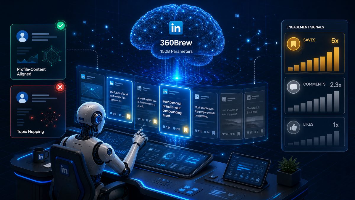 LinkedIn Killed the Likes Counter. Here's What 360Brew Actually Rewards Now