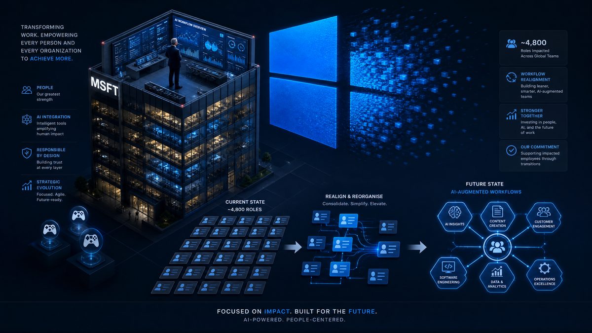 Were Microsoft's 4,800 Job Cuts Really Caused by AI?