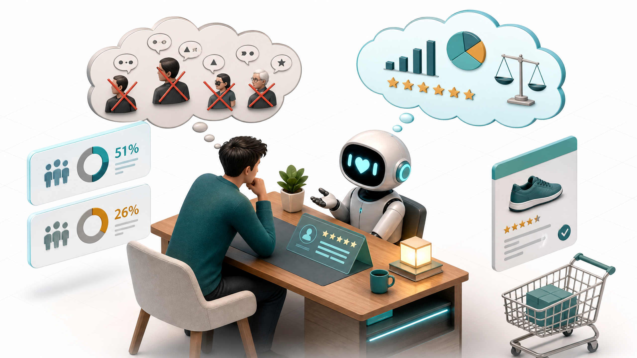 Why People Trust AI More Than Their Friends: Perception, Psychology, and What It Means for B2B Brands