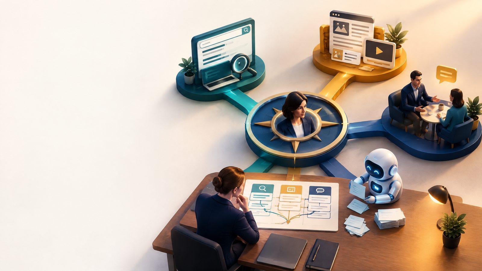 What should a UK B2B company buy from an AI marketing agency?