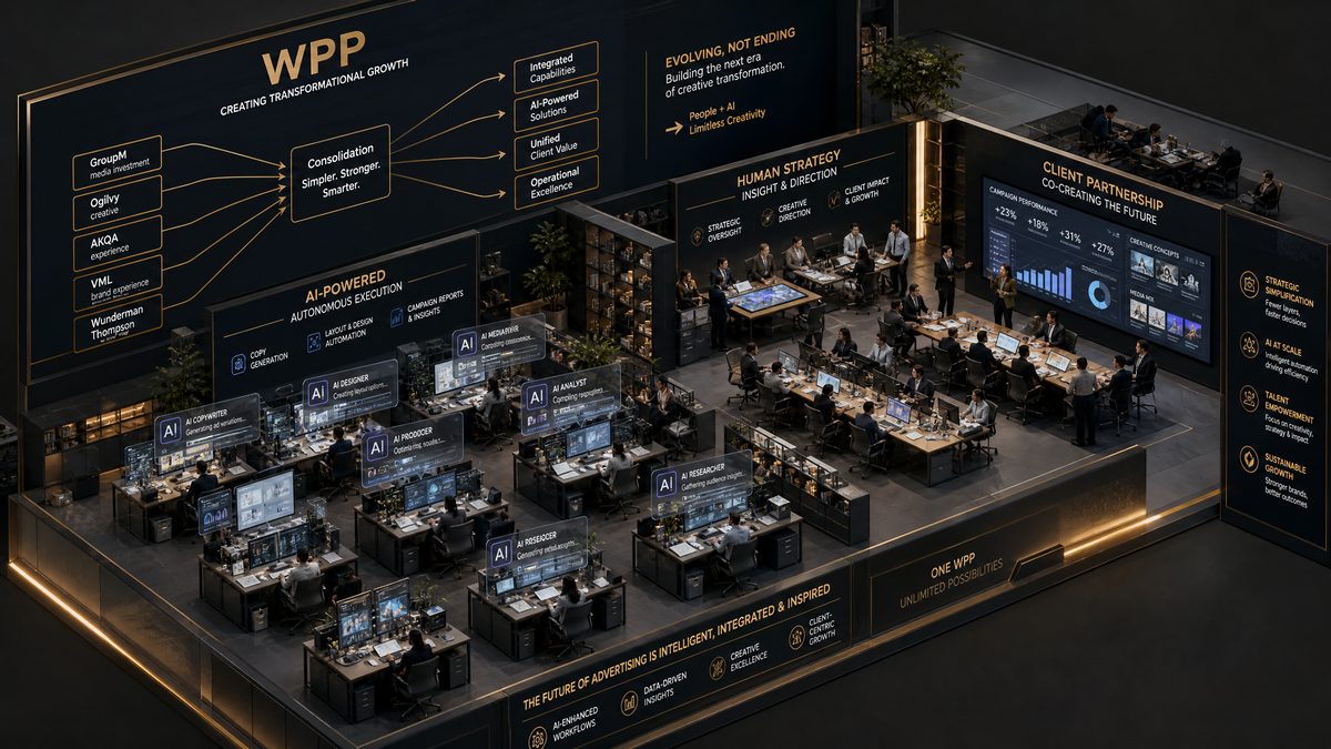 Are WPP's Job Cuts Evidence That AI Is Replacing Advertising Agencies?