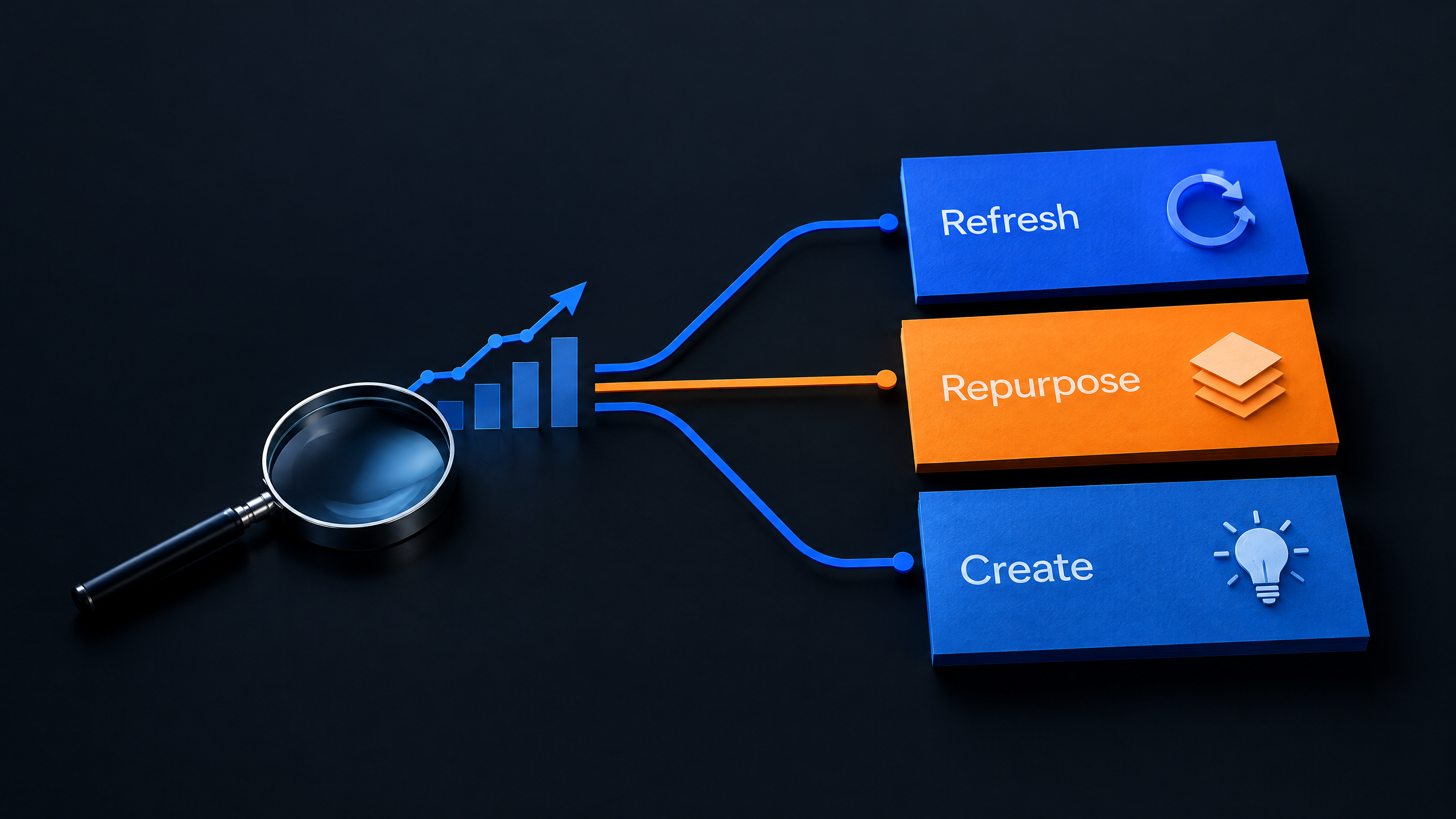 Refresh, Repurpose or Create New Content? A Decision Guide