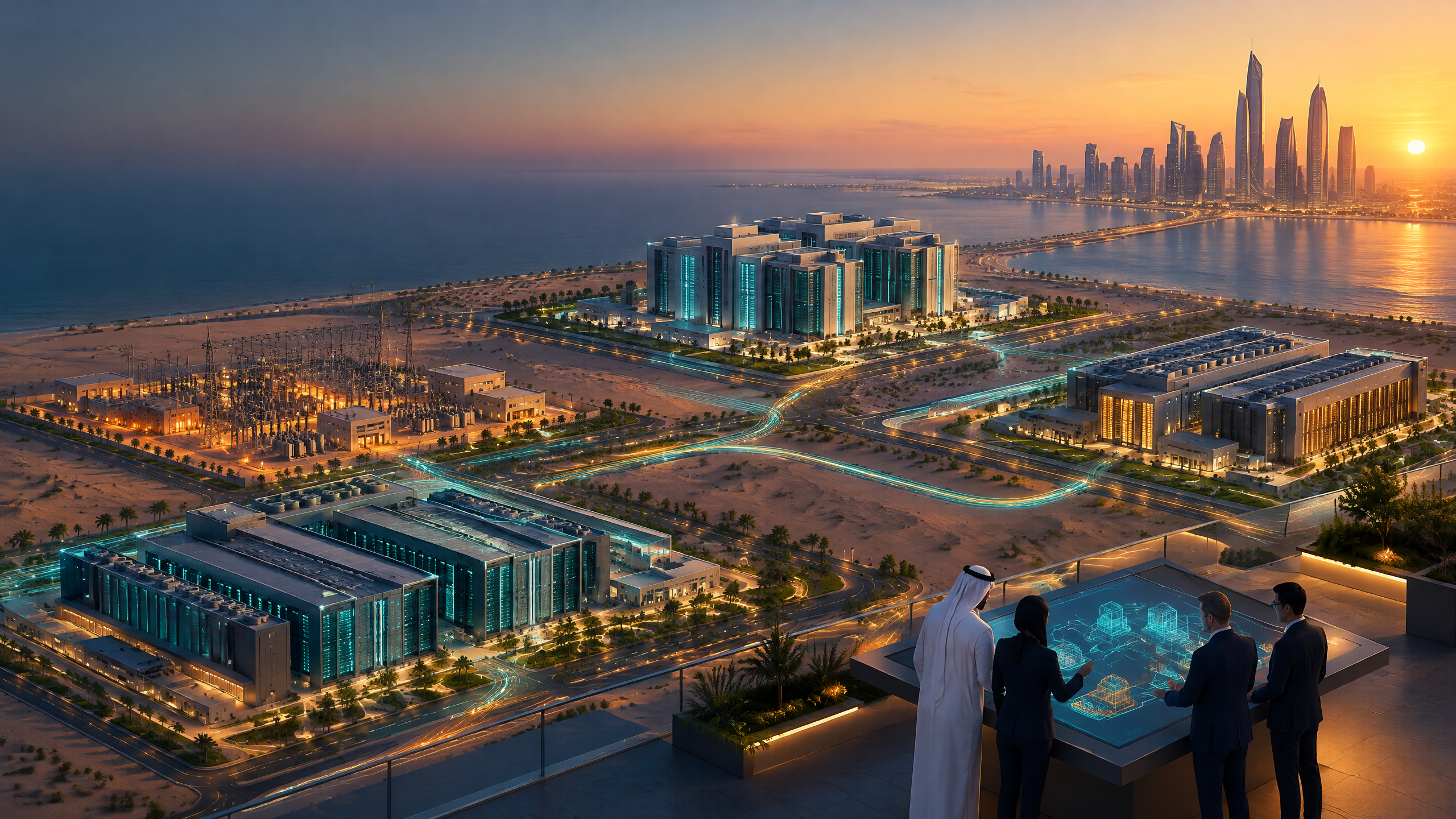 Gulf Sovereign AI Infrastructure: HUMAIN, G42, MGX, Helix and Qai Compared