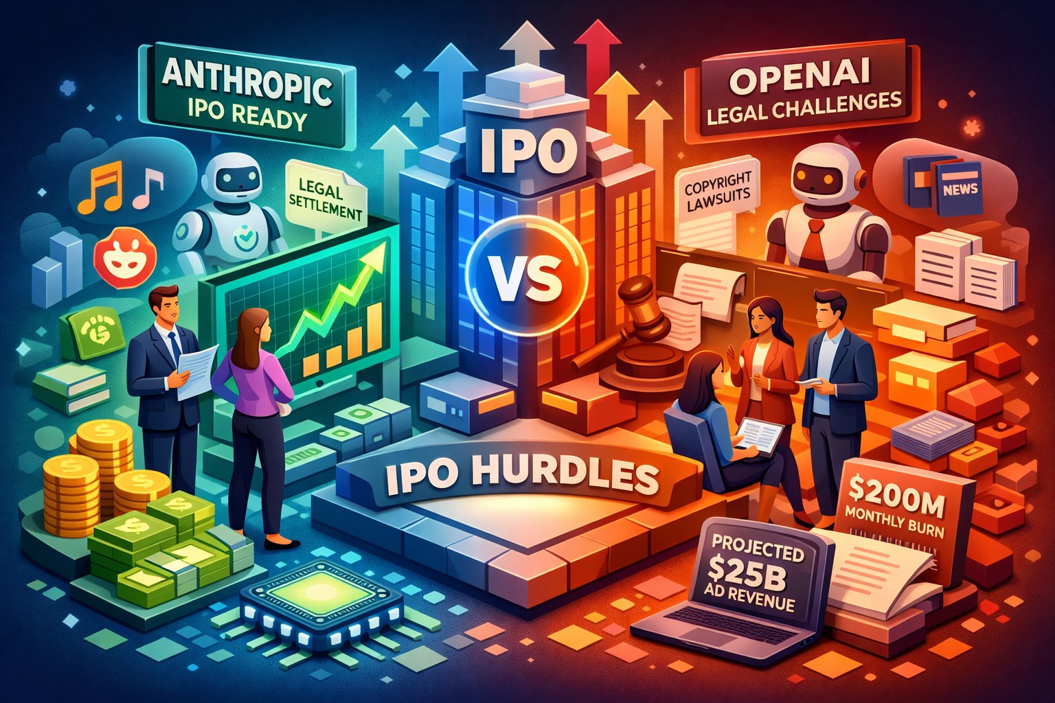 OpenAI IPO Hurdles vs Anthropic