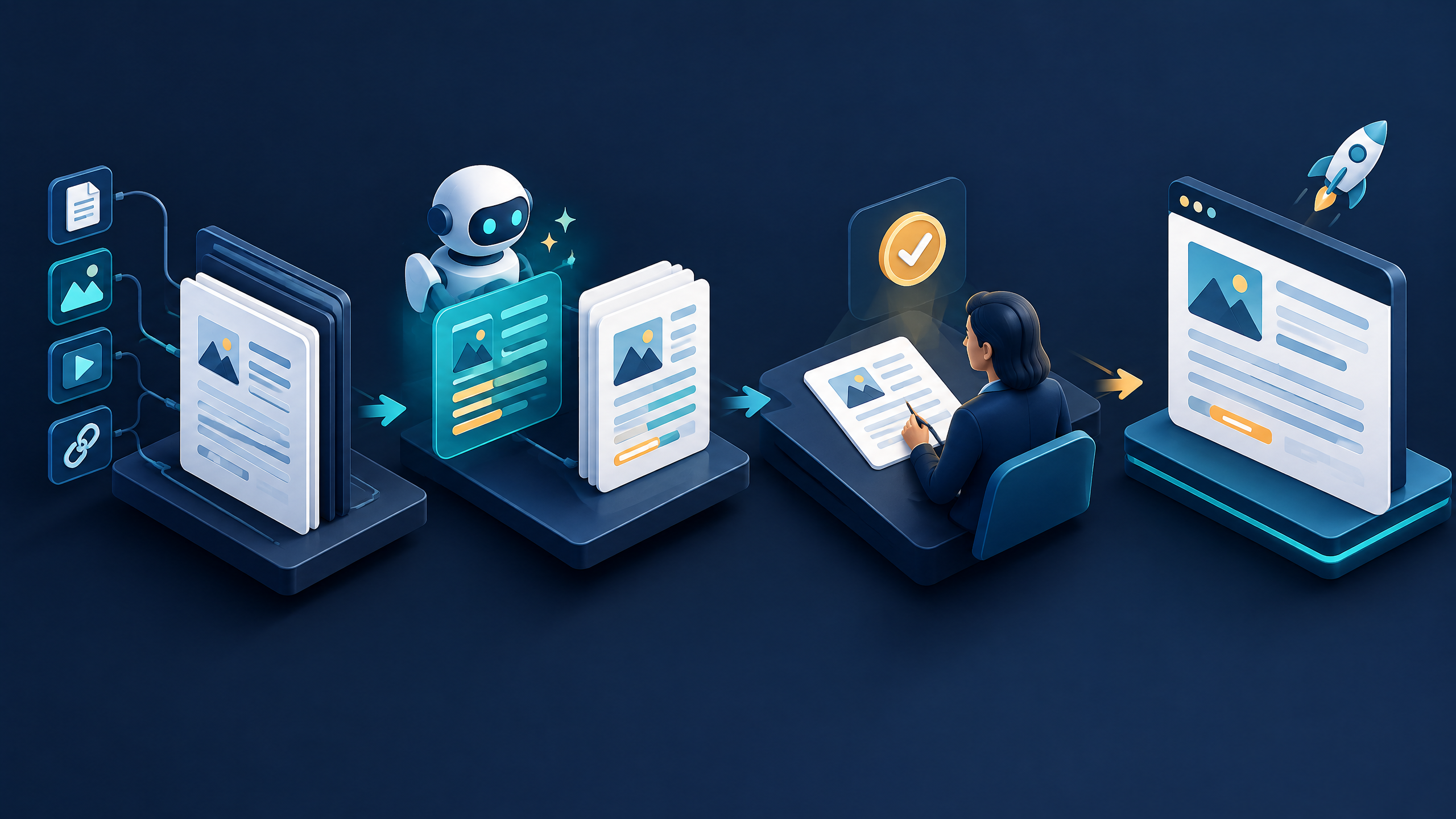 What to ask before an agency sets up AI-assisted content production